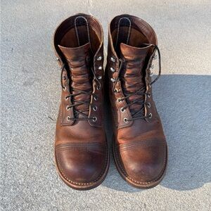 Red Wing Shoes Dark Brown Men's Boots
